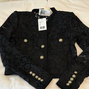Generation Love Black Lace Jacket XS